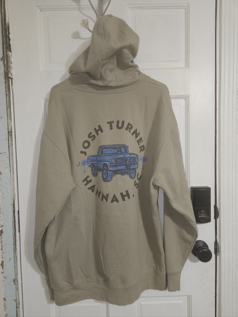 Josh Turner Hoodie Xl..cement Gray - Picture 6 of 12